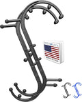 Body Back Buddy Classic USA Made Handheld Full Body Massage Cane Pressure & Trigger Point Massage Tool for Deep Tissue Pain Relief - Dual Massage Hooks for Back, Shoulder, Neck. Manual Back Massager
