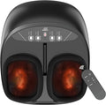 Snailax Foot Massager with Heat, Remote Control, Shiatsu Heated Foot Massager Machine with Deep Kneading, Rolling, Compression, Vibration, Size 13
