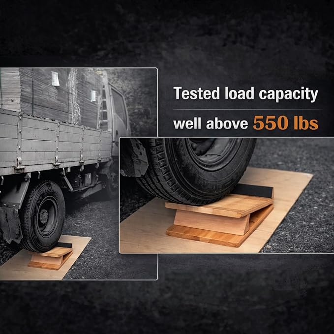 16-Level Adjustable Wooden Slant Board for Squats – 550 lbs Heavy Duty Squat Wedge for Weightlifting & Ankle Mobility – Incline Board for Calf Raises & Leg Day Training【Made in Taiwan KIJO Studio】