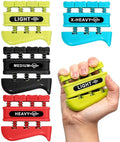 Grip Strength Trainer, Finger Strength Trainer for Grip Strength Training for Fingers, Wrists, and Hands for Home, Office, Gym, Climbing, Athletes, Musicians, and Therapy