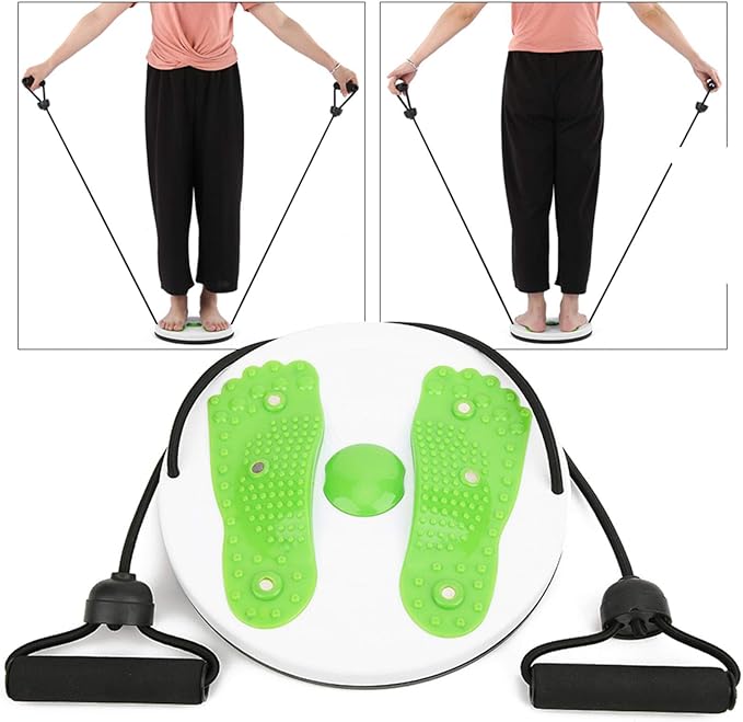 Gym Portable Lightweight Indoor Twisting Waist Disc, Twisting Waist Disc Board, for Waist Stretching Stretch Muscles