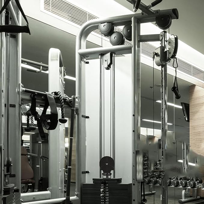 Gym Cable Pulley System with Heavy Duty Pulley Wheel and Lifting Roller for Strength Training and Cable Replacement Suitable for Home Gym and Fitness Equipment