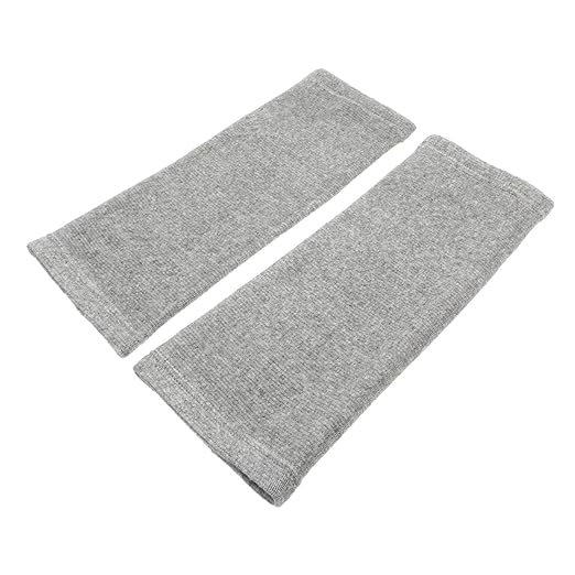 2pcs Warm Knee Sleeves with Self-heating Spot Comfortable Knee Brace Wrap for and Joint Pain Short Design Elderly and Active Lifestyle