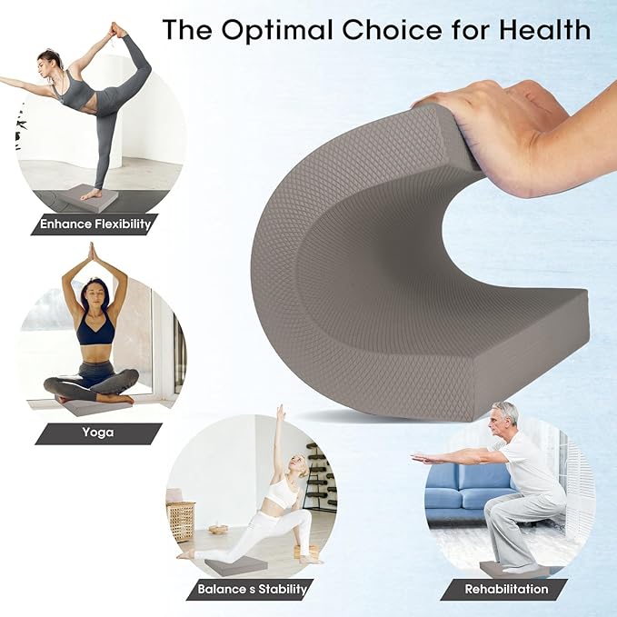 Exercise Balance Pad，Balance Foam Mat for Physical Therapy Equipment & Strength Stability Training, Slip Resistant Foam Mat for Yoga, Pilates, Meditation，Gardening knee pads