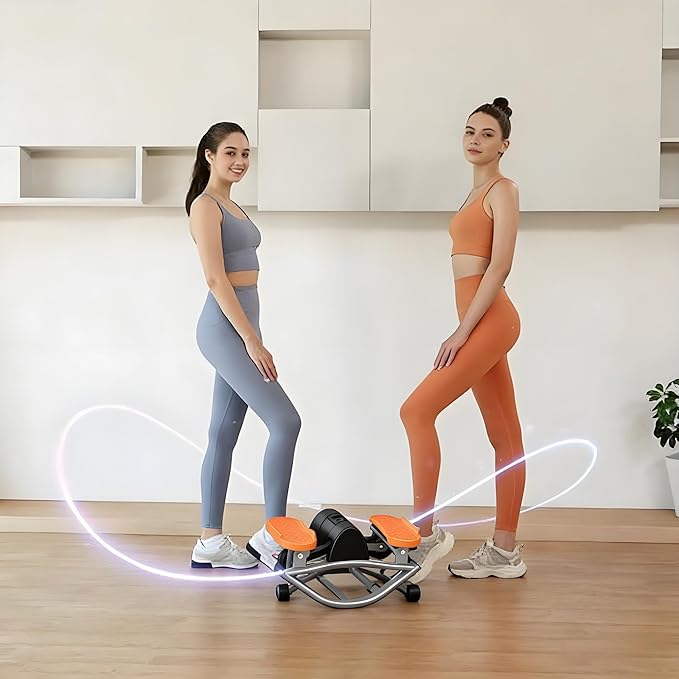 The rock stepper,rock stepper side to side,Machine for Home Exercise 15 Minutes for Quick Fat Burning and Body Shaping，Suitable for Home, Apartment, and Dormitory Use