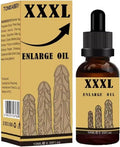 Male Enlargement Oil for Men's Herbal Massage Oil - Natural Formula for Skin Hydration, 10mL