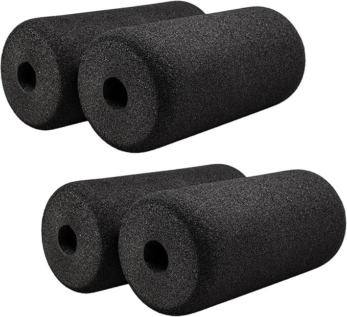Protective Pads (6.69 * 3.1 * 3.1 in) Cushion for Exercise Equipment, Soft Foam Padding Sponge Rollers for Workout Machine-Sit ups, Barbell Bench