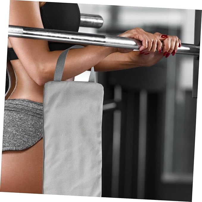 Mipcase Yoga Training Sandbag Weight Fitness Bag with Sturdy Handles for Weightlifting Yoga for Home Workouts Muscle Building