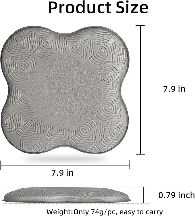 2 packs Yoga Knee Pad Mats Extra Thick for Knees Elbows Wrist Hands Head Foam Pilates Kneeling pad Yoga Knee Cushion Thick Exercise Pads for Knees Elbows Wrist Hands Head Foam Pilates Kneeling pad，Support Foam Pads for Women and Men
