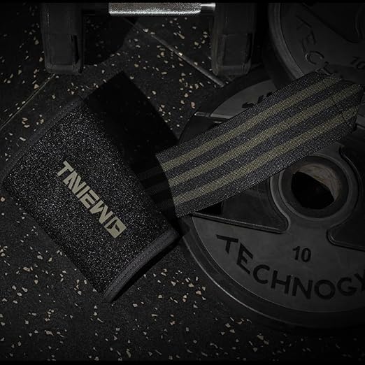 TAVIEW Elbow Sleeves & Elbow Wraps 2-in-1,5mm Neoprene with Adjustable Integrated Wrap for Custom Compression Over 7mm Compression, Knee Support Brace for Weightlifting, Squats & Gym