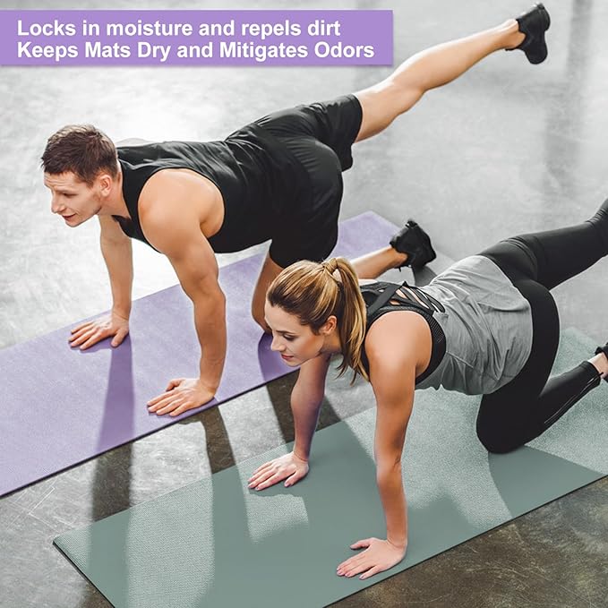 24 Pack 3 mm Thick Yoga Mat Bulk, Non Slip Exercise Workout Fitness Pad for Women Men, Gym Home Yoga Pilates, Easy to Clean, Sturdy PVC