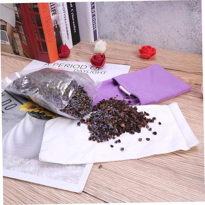 Lavender Yoga Eyepillow Soft Eye Mask for Relaxation Meditation and Herbal and Women Purple