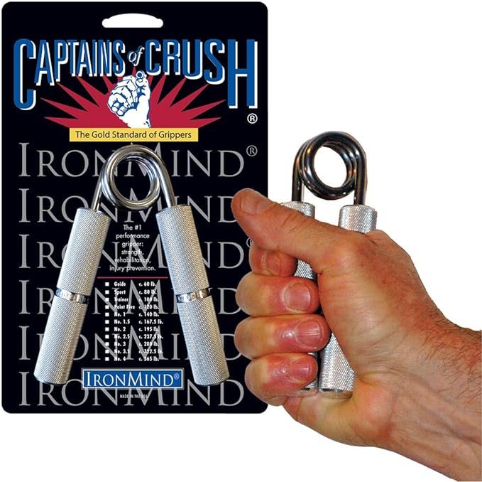 IronMind Captains of Crush (CoC) Hand Gripper - Fastest Way to a Stronger Grip