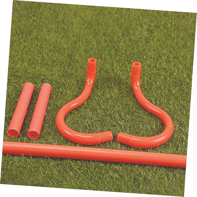 3pcs Portable Detachable Speed Training Hurdles for Agility Drills Fitness Equipment for Soccer Basketball Football and Dog Agility Training