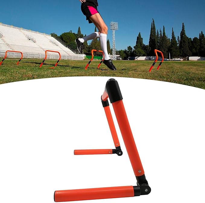 Adjustable Height Hurdle Foldable Hurdle Speed Agility Training Equipment for Fitness Basketball Soccer,Adults Kids
