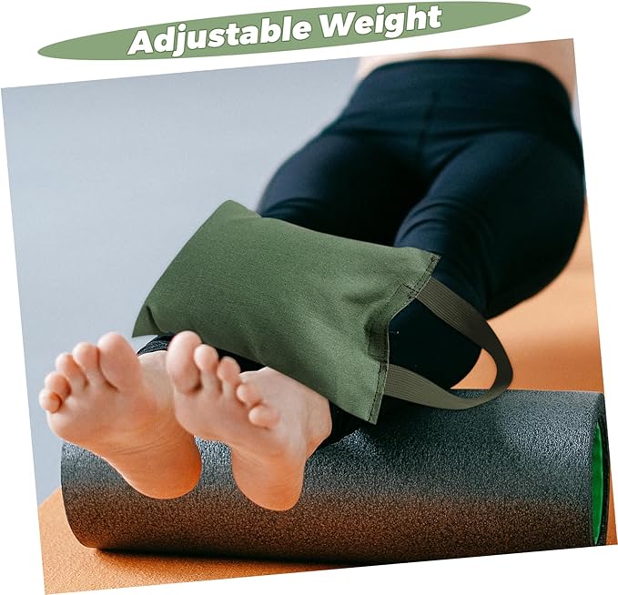 Bag with Handle 2 Kg Leg Press Sandbag for Yoga Workouts and Muscle Strengthening