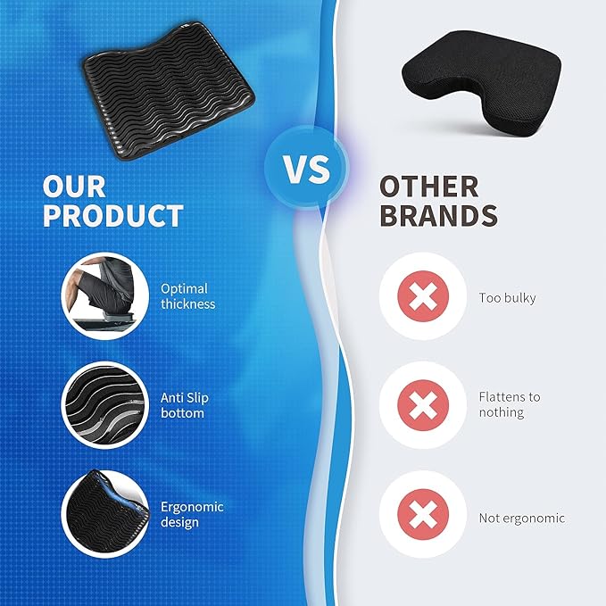 Non-Slip Rowing Machine Seat Pad (Tailored for Concept 2) by Hornet Watersports