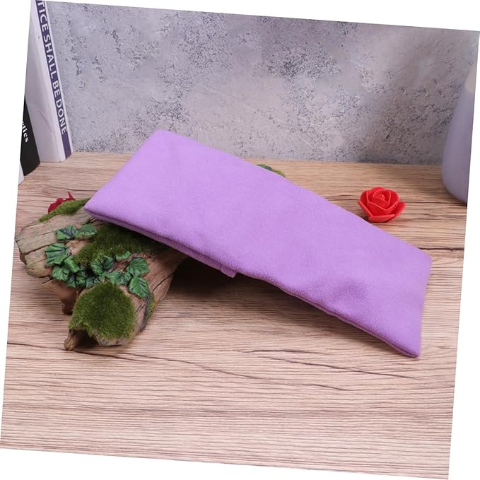 Lavender Yoga Eyepillow Soft Eye Mask for Relaxation Meditation and Herbal and Women Purple