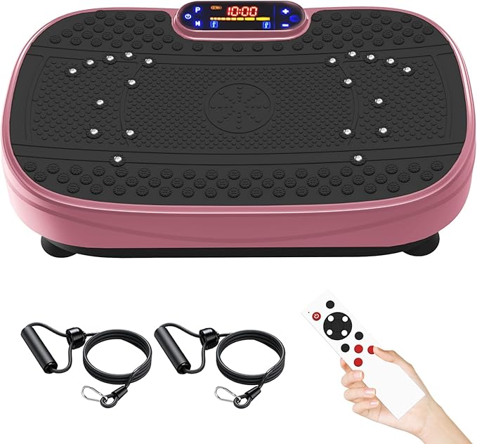 Vibration Plate, Exercise Machine,Full Body Shaker Workout Fitness Platform Home Vibration Plate