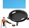 Ab Roller Wheel - Core Workout Roller, 360 Rotation System, Abdominal Training Board, Ergonomic Knee Mat | Women Men Home Gym Conditioning Muscle Shaping Balance Practice
