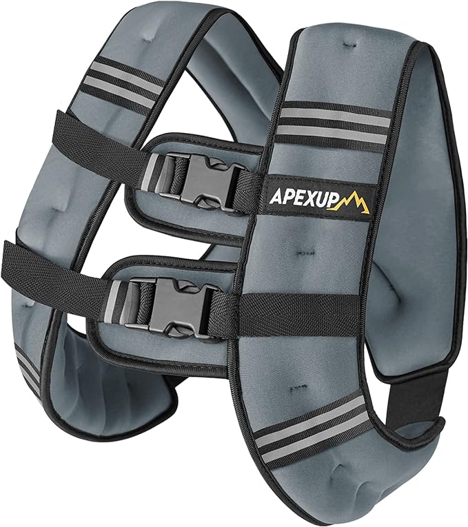APEXUP Weighted Vest Men Women, Weight Vest for Women Workout Equipment for Strength Training Running