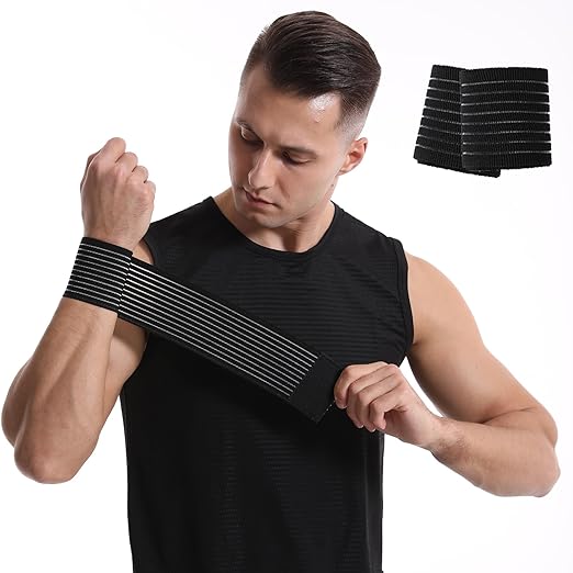 2 Pack Wrist Brace Wrist Straps for Weightlifting, Wrist Wraps Lifting Straps Wrist Brace for Working Out Gym Accessories for Men & Women
