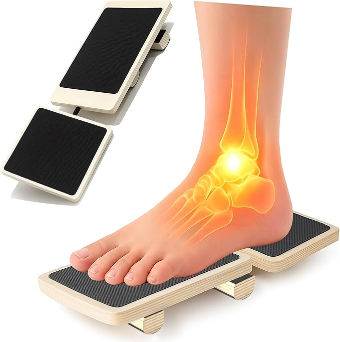 Ankle Balance Board for Physical Therapy & Recovery – Foot & Ankle Strengthener with Non Slip Surface, Single Leg Trainer for Sprains, Plantar Fasciitis, Mobility & Stability Training – Rehab & Workout Equipment