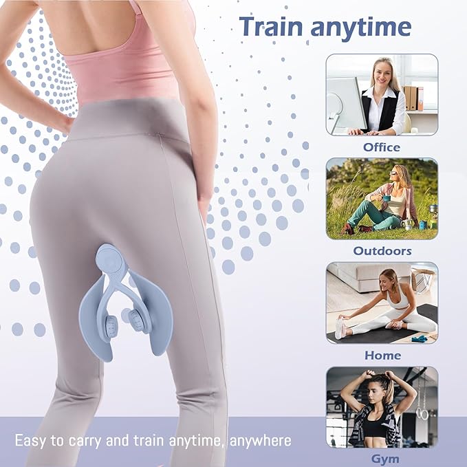 Thigh Master Pelvic Floor Exercise Devices and Inner Thigh Trainer for Women - Kegel Exercise Equipment for Home Use
