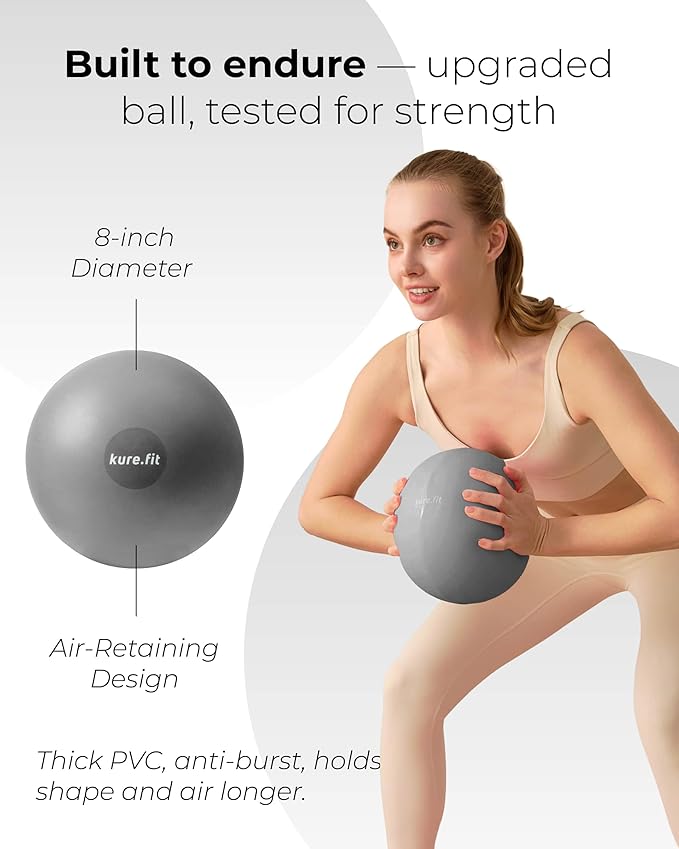 Pilates Kit for Women – Home Pilates Equipment Set with Ring, Ball & Resistance Bands | Pilates Starter Kit with Accessories in Gift Box