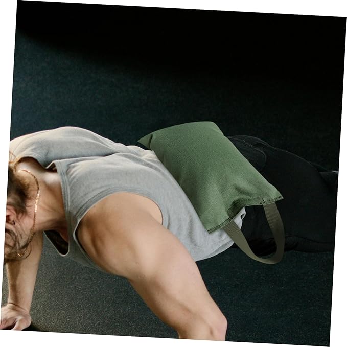 BESPORTBLE 2kg Sandbag with Handle Fillable Weight Training Bag for Yoga Fitness Exercise Weight Sandbag for Workouts Portable Adaptable Design