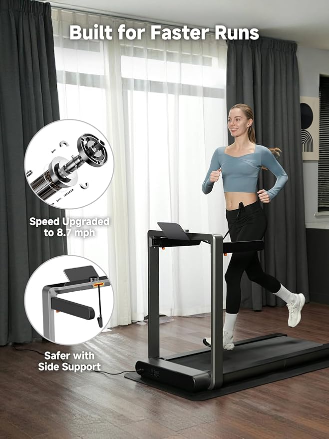 WALKINGPAD X Series Folding Treadmills for Home, Smart Vertical Fold, LED Display, No Assembly