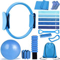 Pilates Ring Set with Adjustable Resistance