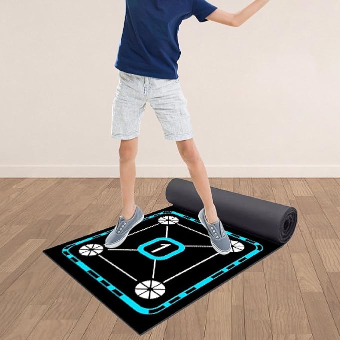 Agility Ladder Mat Speed Ladder Multipurpose Agility Training Equipment Footwork Practice for Soccer Fitness Workout Outdoor