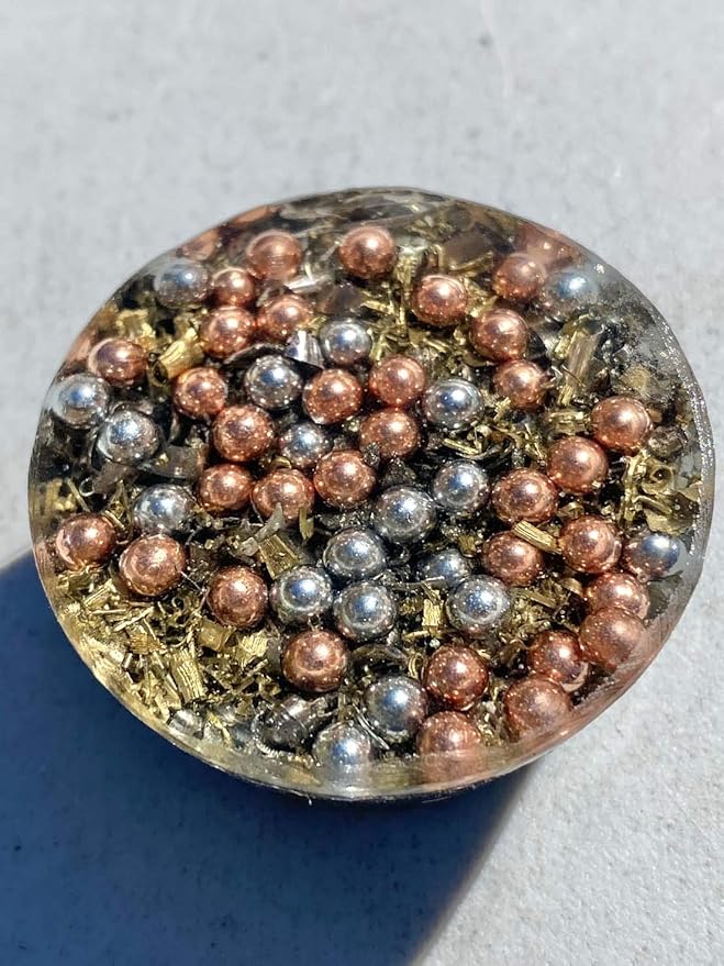 Labradorite Orgone Generator Energy Accumulator 528Hz/7.83Hz/Advance Harmonics Many Beautiful Ingredients and Colors! (Labradorite)