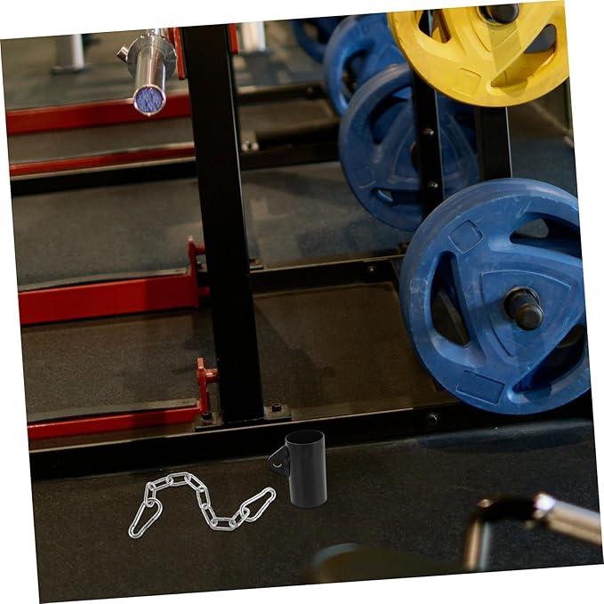 Milisten 1set Shape Bar Handle Adapter Barbell Row Attachment for Strength Training Glute Workout Equipment