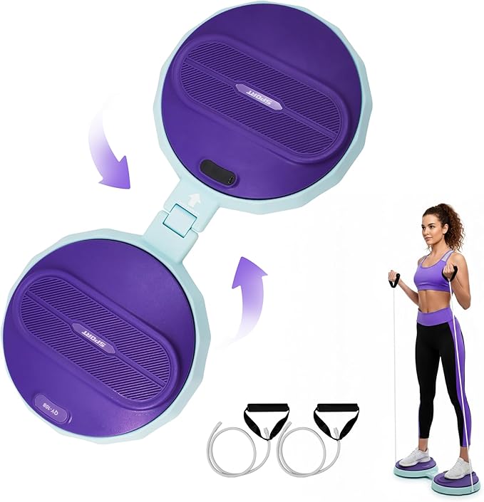 Waist Twister Machine Exercise Tool, Ab Twister Board with the Smart LED Digital Monitor, Noiseless Ab Twister for Home Gym Equipment