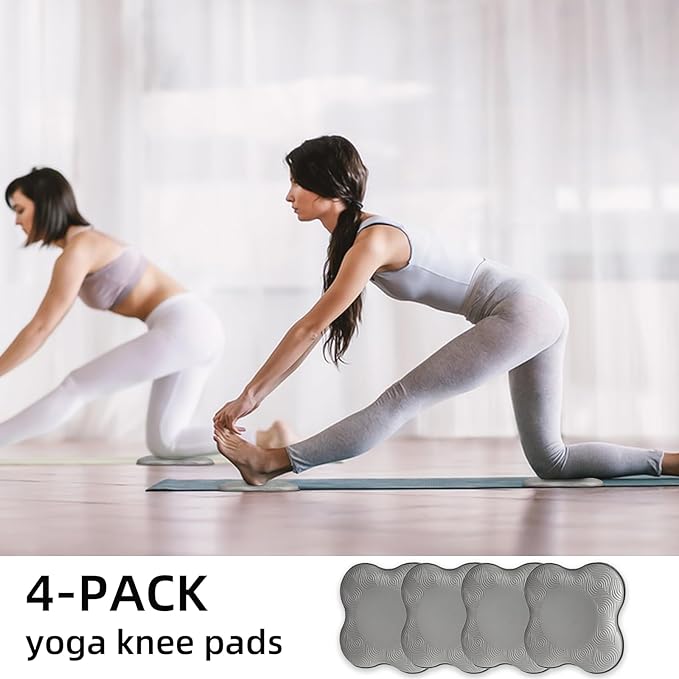2 packs Yoga Knee Pad Mats Extra Thick for Knees Elbows Wrist Hands Head Foam Pilates Kneeling pad Yoga Knee Cushion Thick Exercise Pads for Knees Elbows Wrist Hands Head Foam Pilates Kneeling pad，Support Foam Pads for Women and Men
