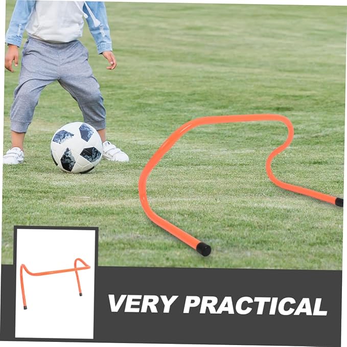 4Pcs Plastic Training Hurdles for Track Agility Speed Equipment Abs Base Outdoor Sports Soccer Fitness