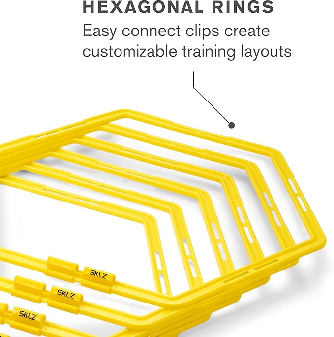 SKLZ Training Ladder, Reactive Agility Ladder, Elevation Ladder, for Speed Training
