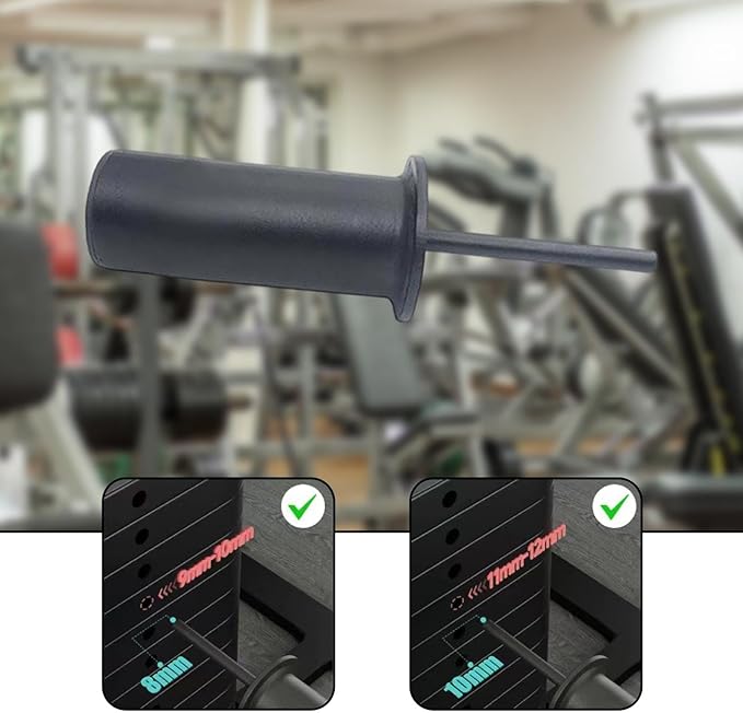 Weight Stack Pin Reinforced Extended Strength Training Cable Weight Attachment Steel Structure for Adjustable Workout Suitable for Fitness Equipment H