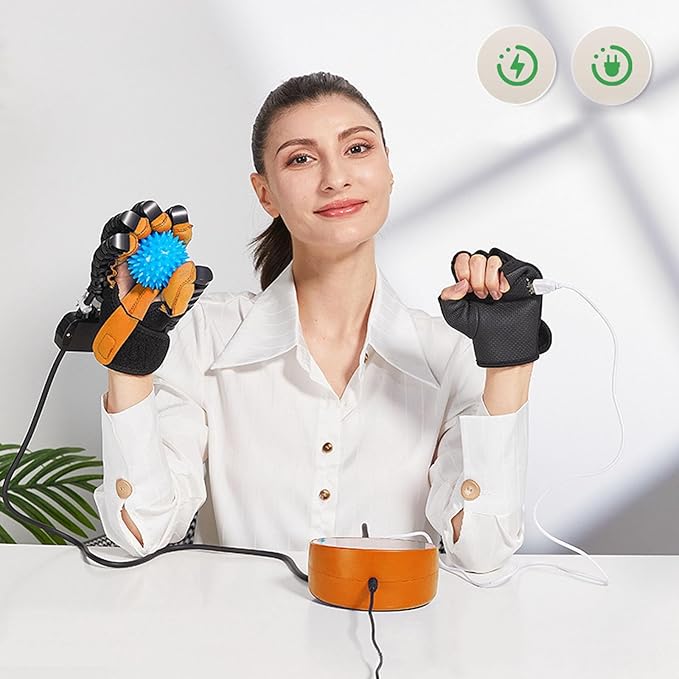 Rehabilitation Robot Hand Glove, Stroke Recovery Robotic Hand Glove for Stroke Rehab
