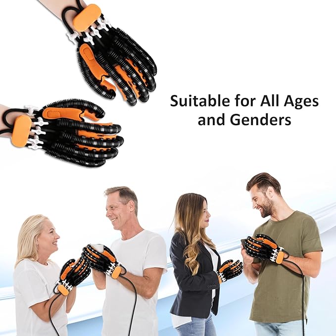 Rehabilitation Robotics Gloves Replacement & Interface Accessories, Stroke Hand Recovery Finger Exerciser Gloves, Not Including Main Device
