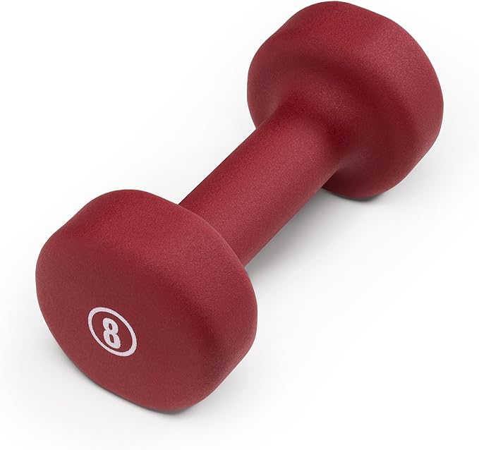 Marcy Colored Neoprene Dumbbell Hand Weights, Exercise Free Weights for Home Gym - Sold in Singles