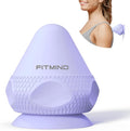 Mountable Self-Massage Ball Handfree with Suction Cup,Deep Tissue Back Sore Muscle Knot Massager,Myofascial Release,Manual Massage Balls, Foot Plantar Fasciitis, Back Stress Relief - Purple