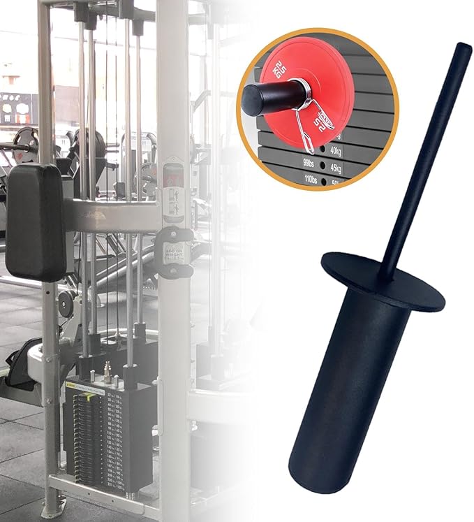 Weight Stack Pin Steel Workout Machine Strength Training Attachment Sturdy Cable Tower Home Gym Fitness Equipment Attachment