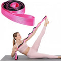 Stretch Straps with 12 Loops, Non Elastic Yoga Straps with Door Buckle for Leg Stretching, Yoga Stretching Band for Physical Therapy, Pilates, Yogas, Gymnastics Exercise, Hamstring and Flexibility