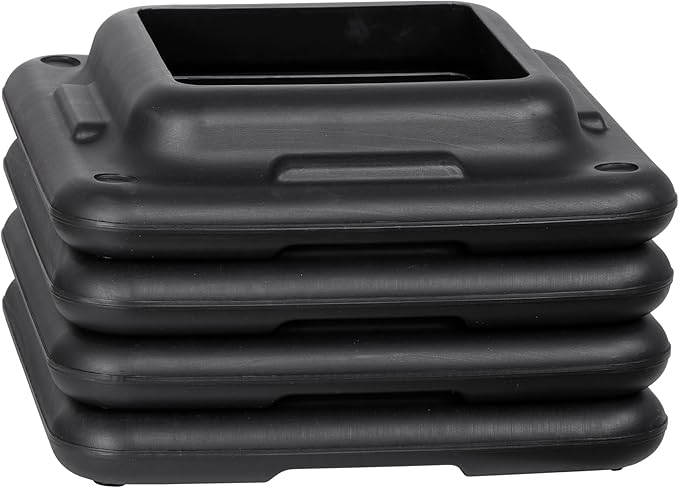Adjustable Workout Aerobic Stepper, Exercise Step Platform Trainer with 4 Risers,Non-Slip Surface for Home Gym Workout Training