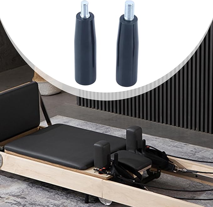 2Pcs Rope Posts M8 Threaded Pilates Reformer Parts Replacement Pull Rope Columns for Exercise