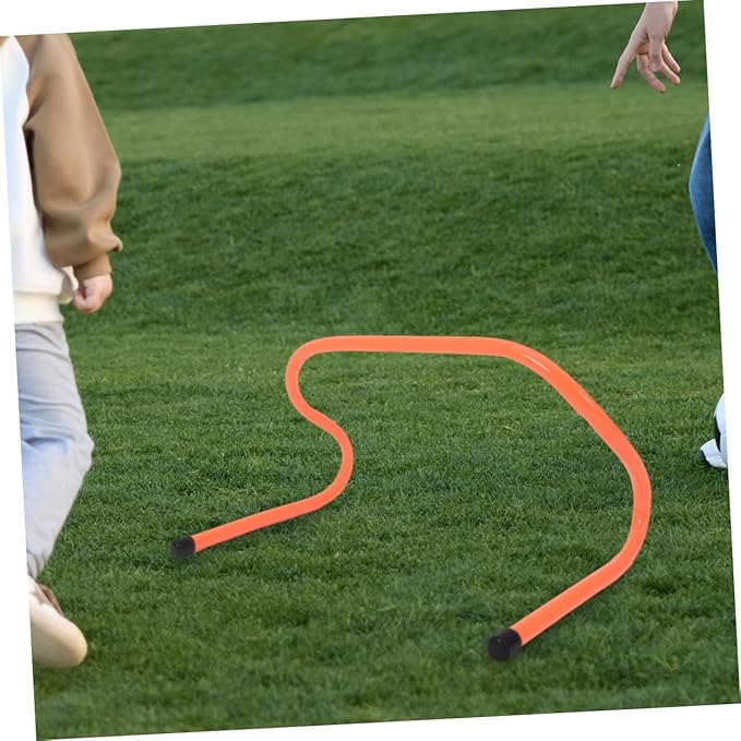 4Pcs Plastic Training Hurdles for Track Agility Speed Equipment Abs Base Outdoor Sports Soccer Fitness