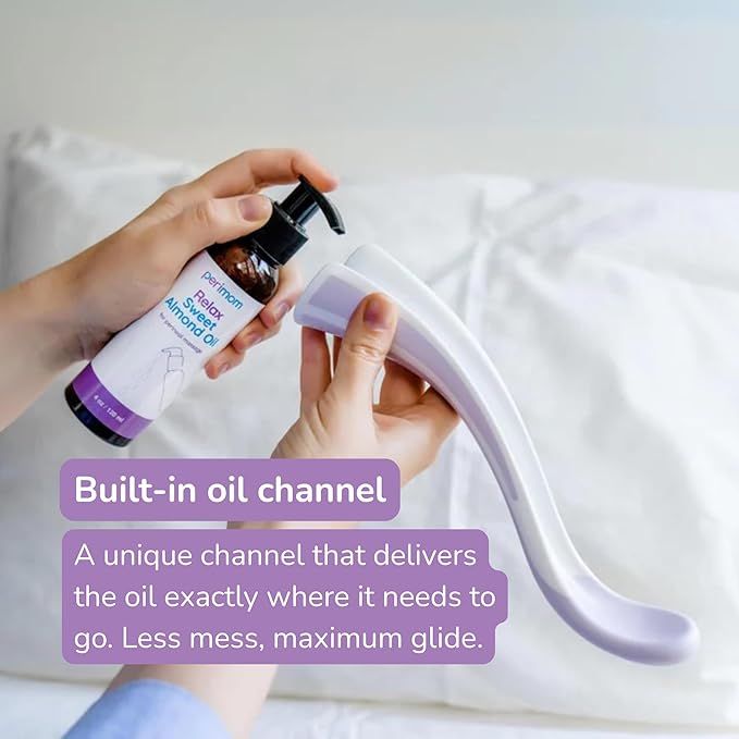 Perimom Perineal Massage kit for Birth Prep - The Premium Perineal Massage Tool for Ultimate Stretching